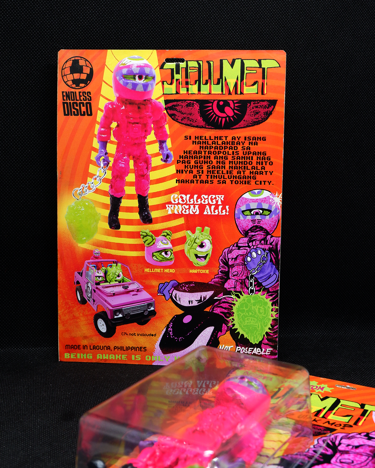 "HELLMET RISING" Designer Art Toy