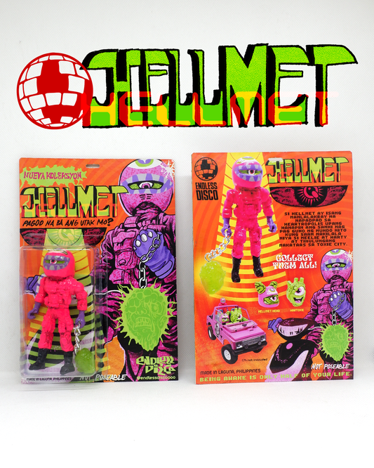 "HELLMET RISING" Designer Art Toy