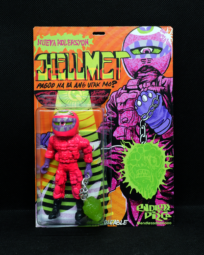 "HELLMET RISING" Designer Art Toy